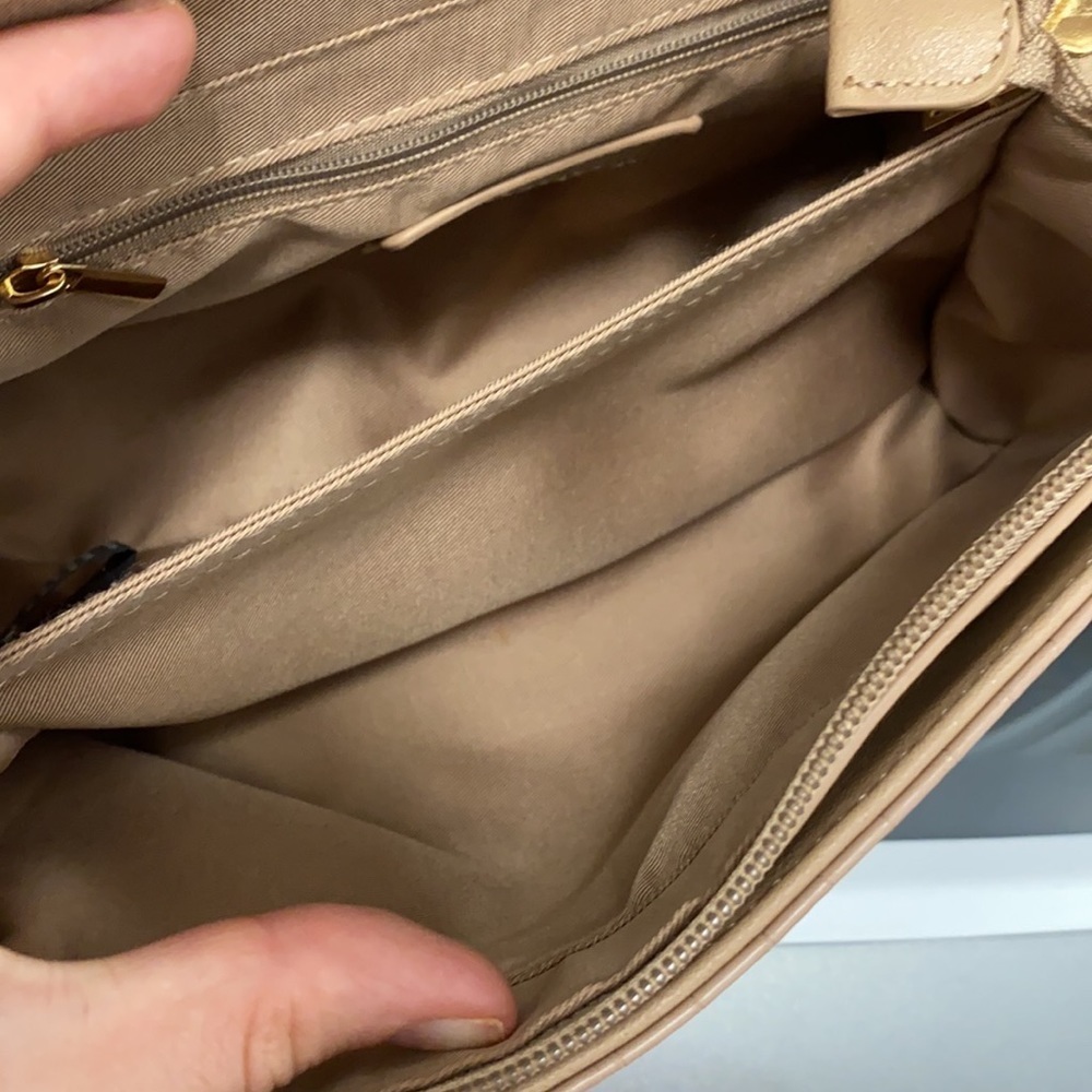 Croc beige purse - Picture 3 of 6
